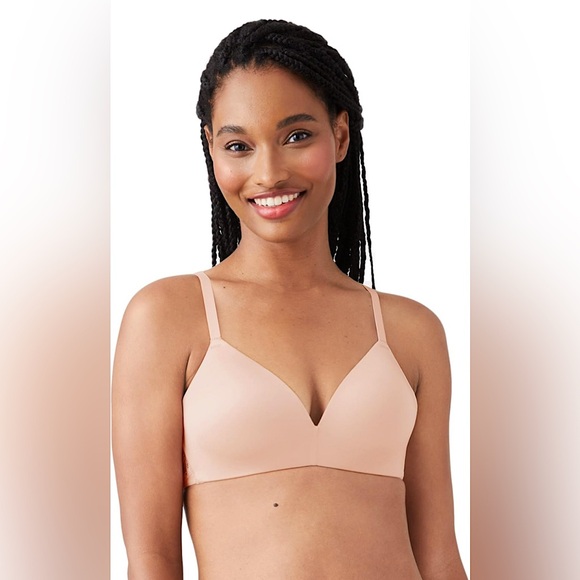 B.tempt’d Women’s Future Foundation Lace Band Wirefree Bra Rose Smoke - Size 38D - Picture 2 of 9